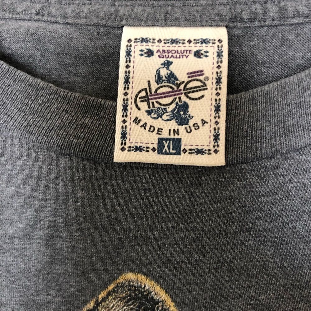 ALORE Vintage Gray Shirt Size XL - Picture 2 of 4
